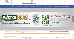Desktop Screenshot of matip.com.br