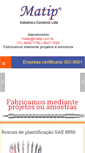 Mobile Screenshot of matip.com.br